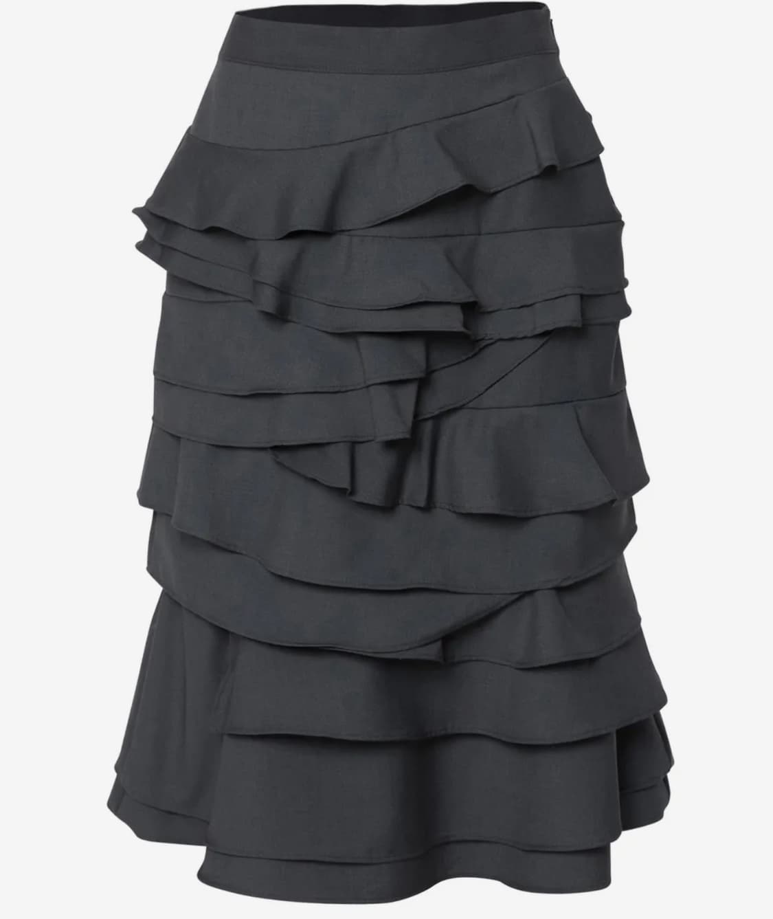 Flare up 플레어업 Faye Frill Midi Skirt 상품이미지1