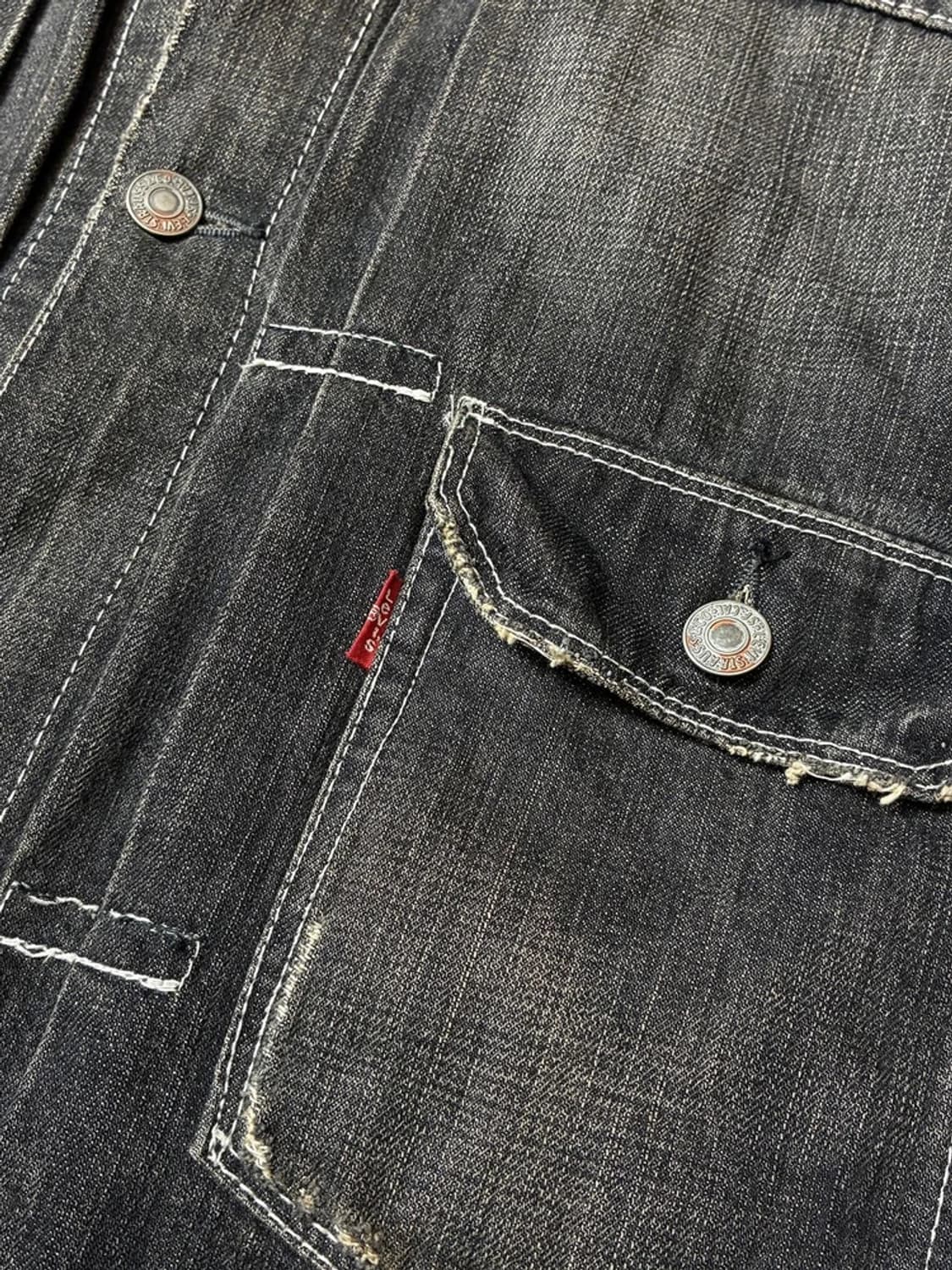 리바이스 00's 1세대 에이징 데님 트러커 자켓 PN8917 상품이미지3