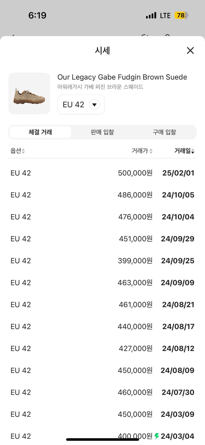 아워레가시 gabe 가베 42size 상품이미지4