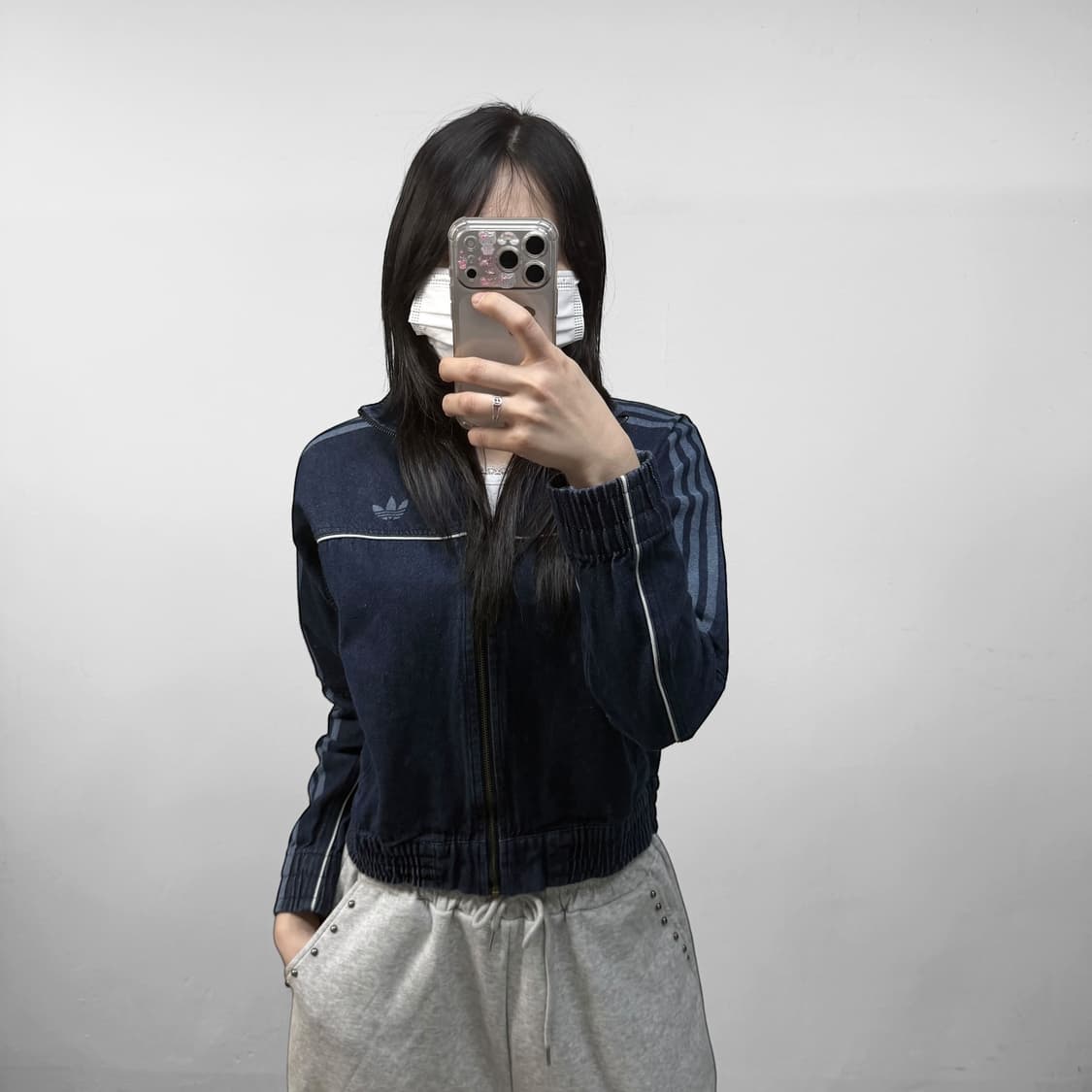 아디다스 파이어버드 트랙탑 데님 자켓 상품이미지1