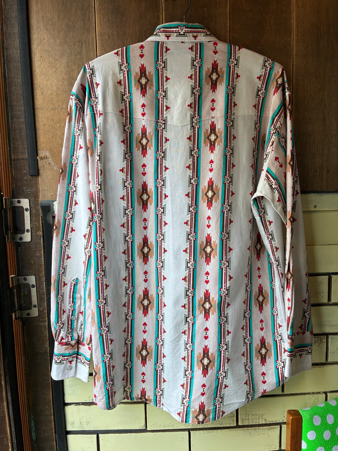 Vintage Wrangler Western Pattern Shirt 상품이미지6