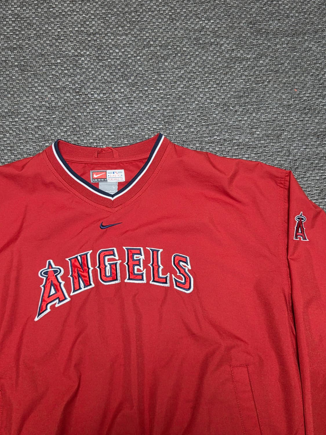 나이키 LA 에인절스 올드스쿨 웜업 바람막이  상품이미지2