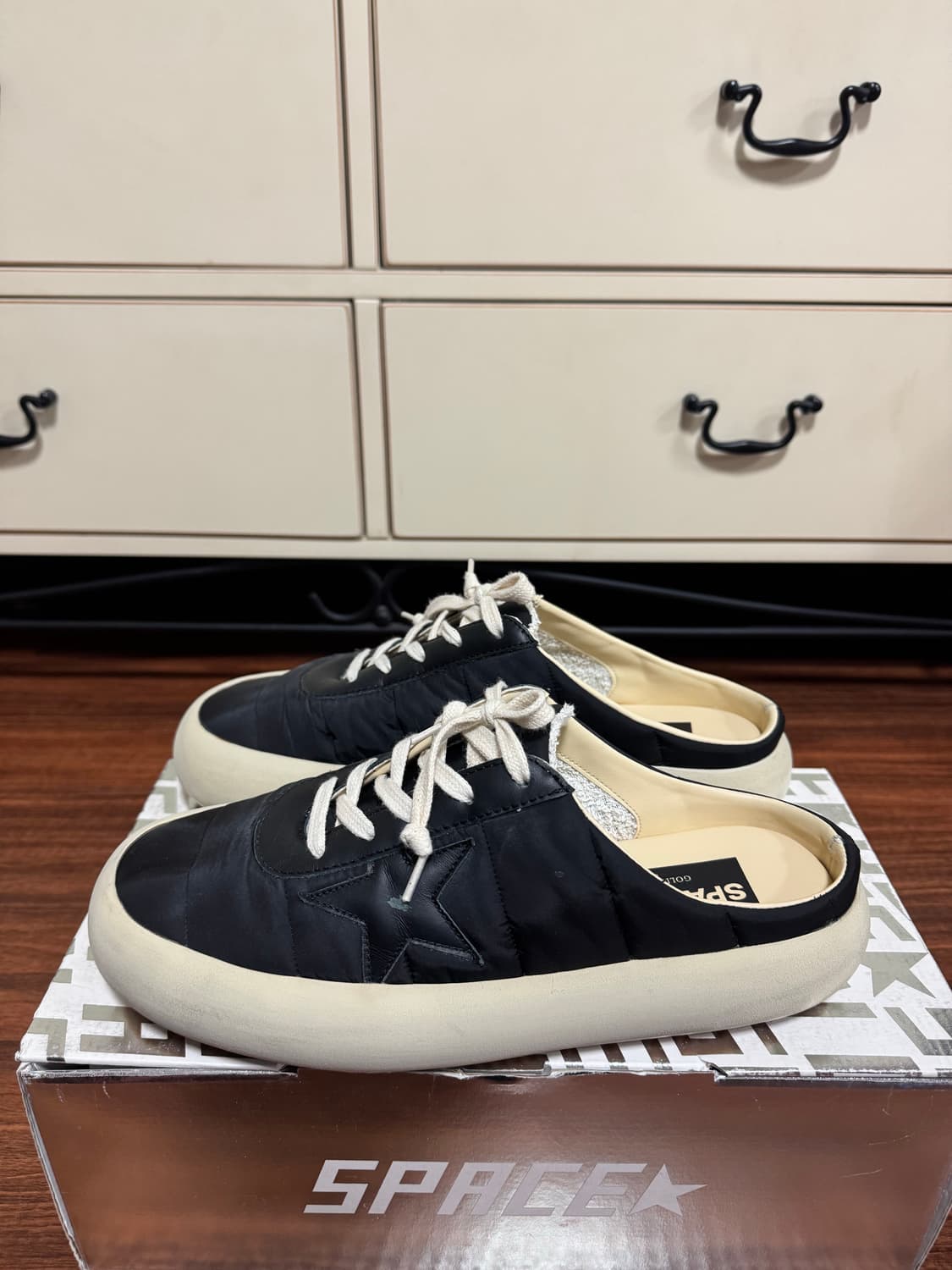 골든구스 스페이스 스타 블랙 상품이미지4