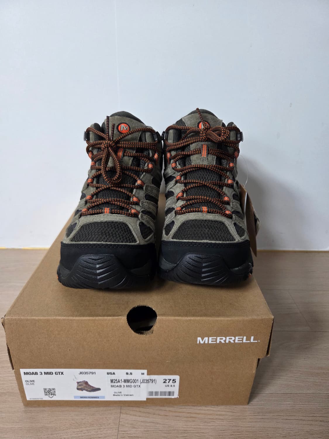 머렐 모압3 미드 등산화 275mm 새상품 상품이미지2