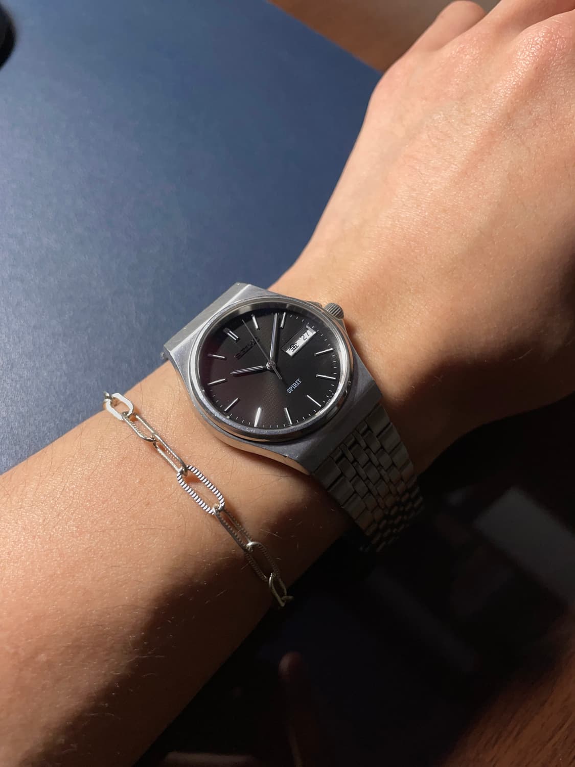 세이코 스피릿 쿼츠 메탈 시계 상품이미지4