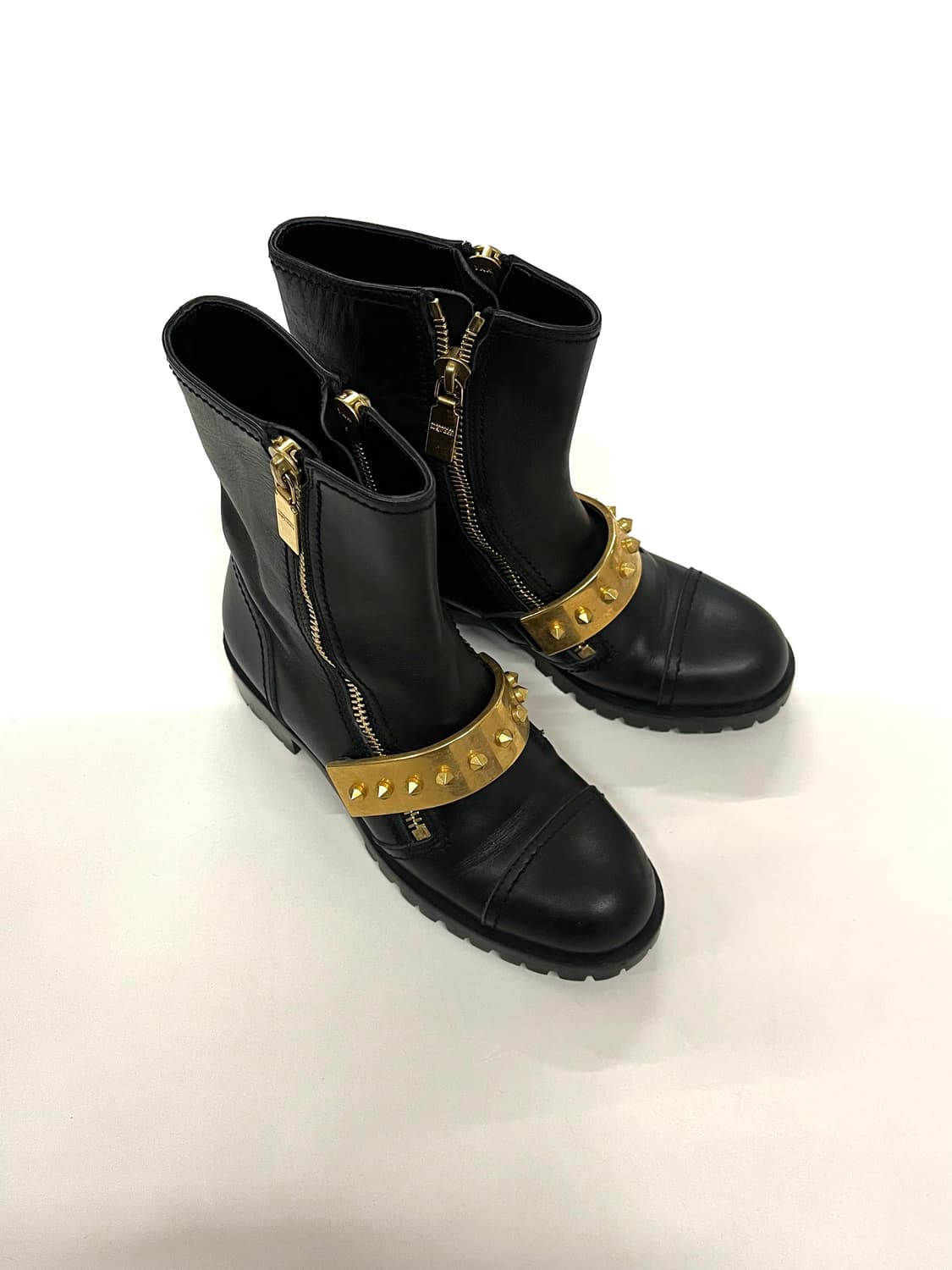 알렉산더 맥퀸 스터드 바이크 부츠 상품이미지1