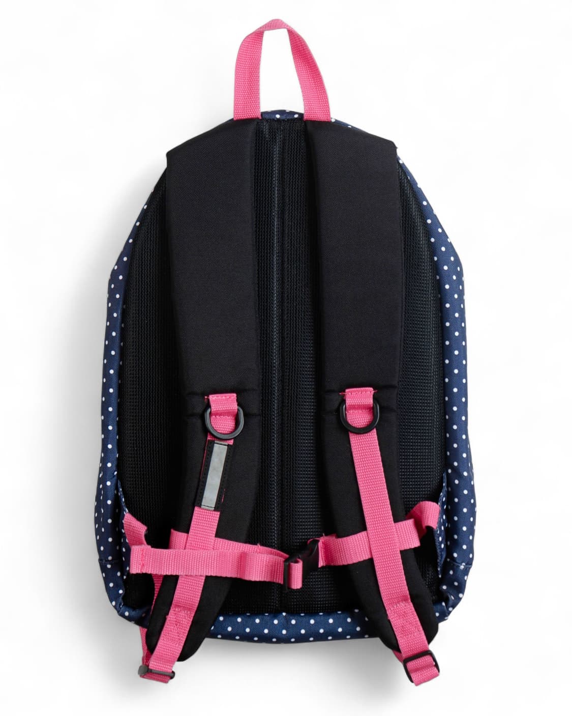 [OUTDOOR] 네이비 핑크 도트 라운드 백팩 상품이미지2