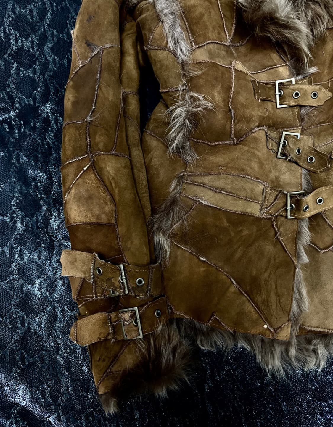 갸루 퍼무스탕 퍼자켓  상품이미지5