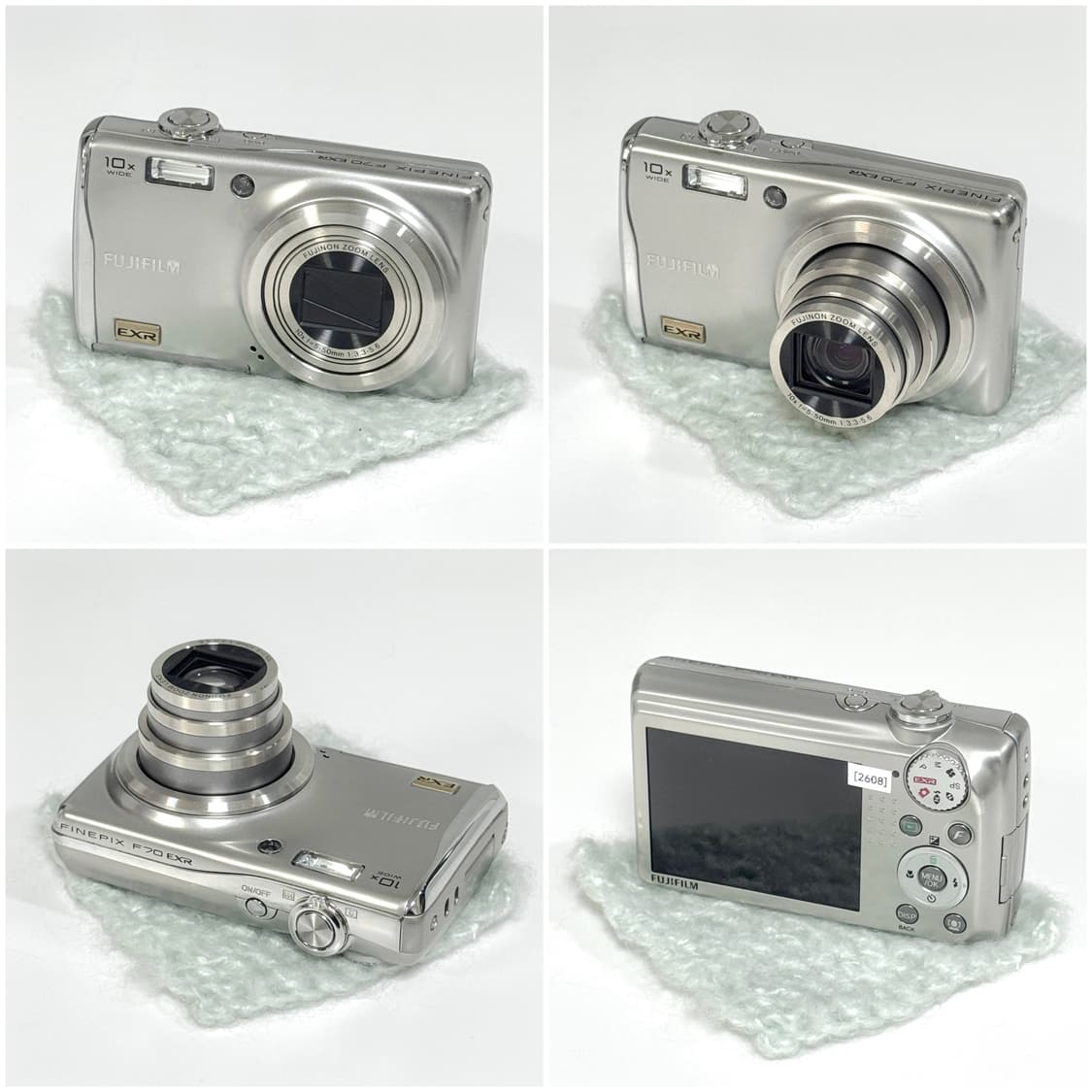 후지필름 파인픽스 F70EXR 실버 빈티지디카 상품이미지2