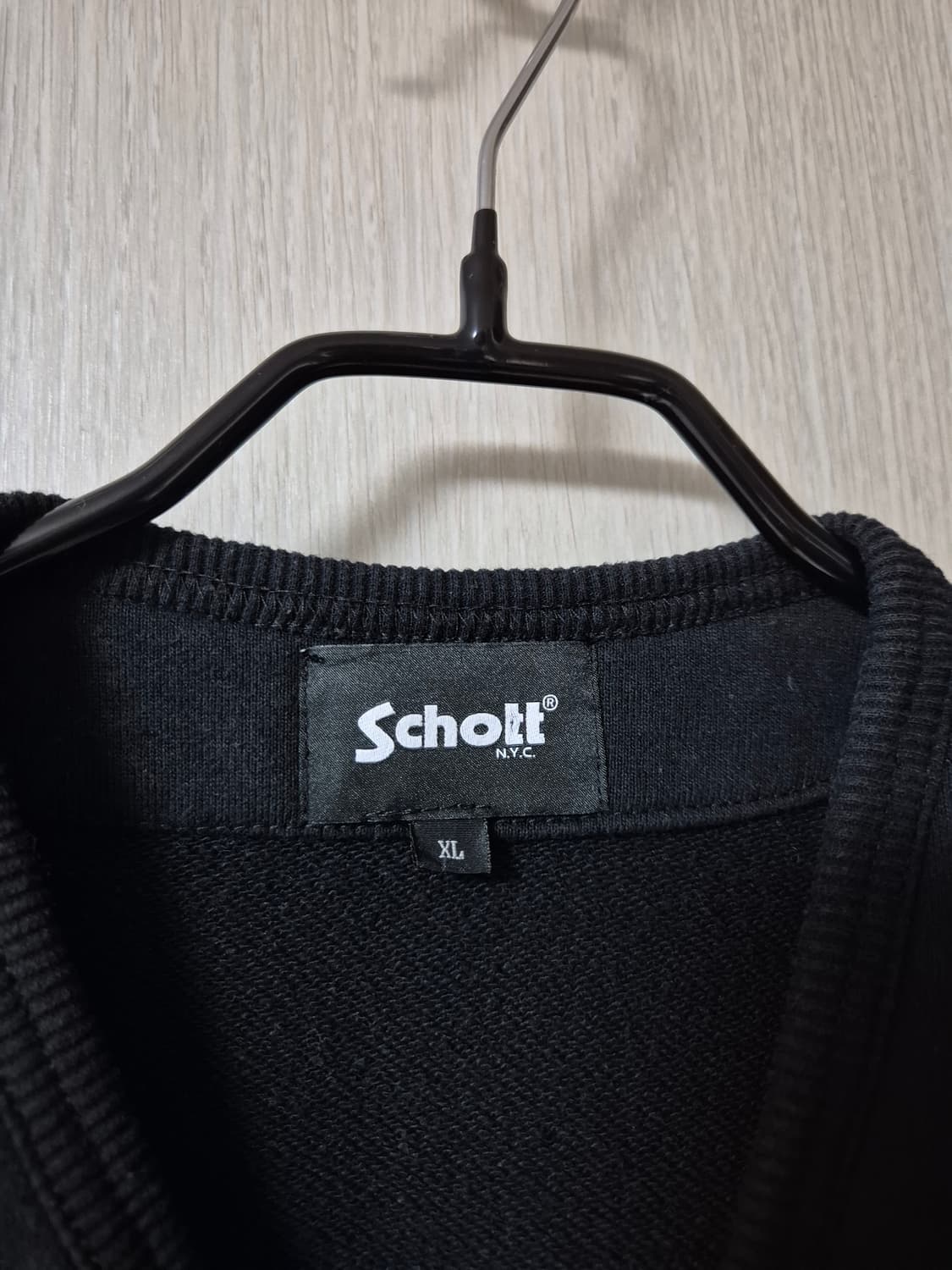 schott 쇼트 가디건 남성 XL 블랙 상품이미지5
