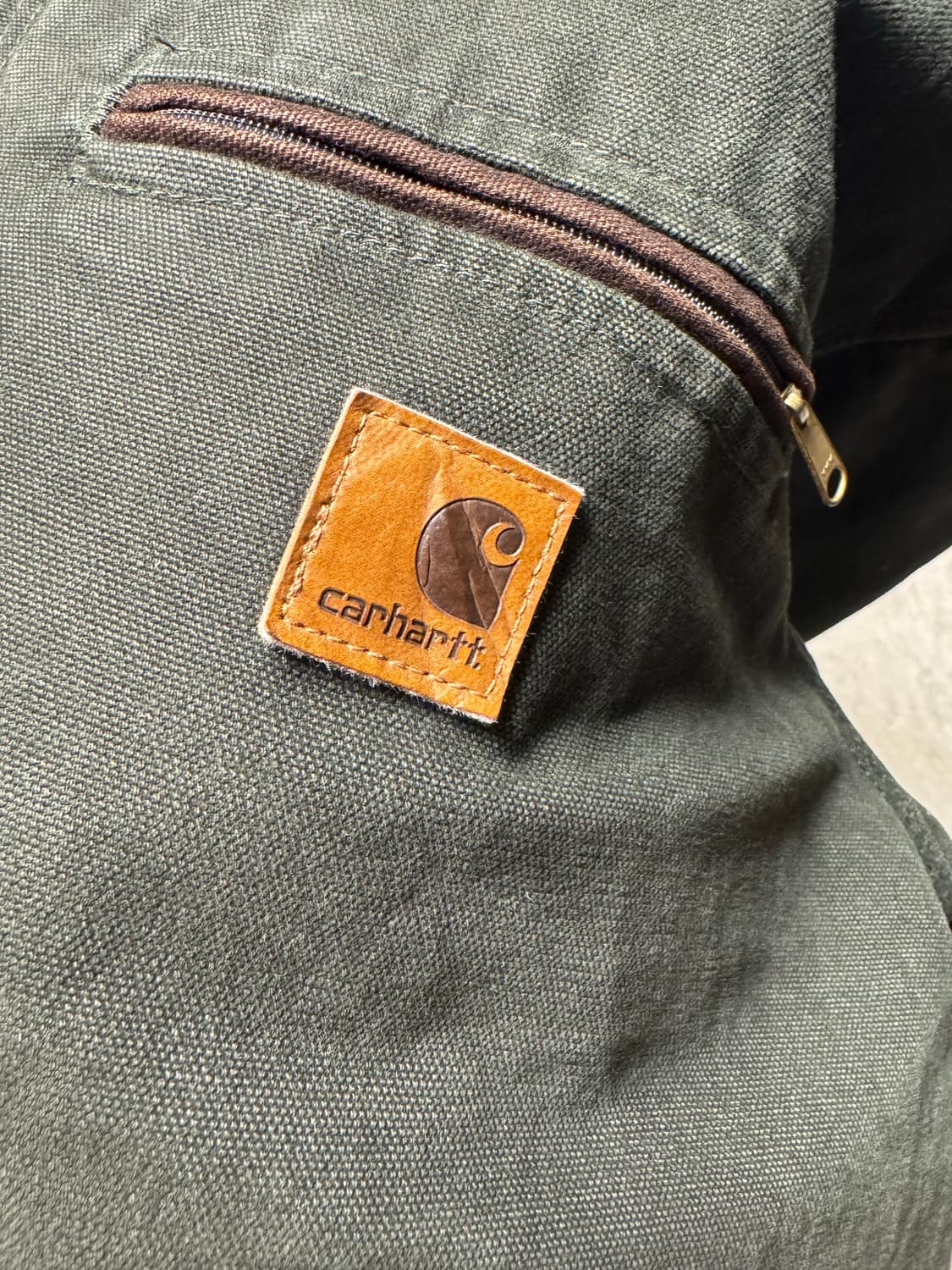 칼하트 디트로이트 j97 모스그린 상품이미지6