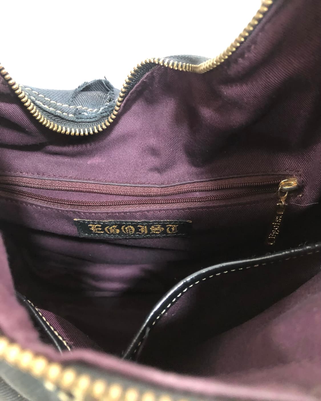 EGOIST glitter navy buckle shoulder bag 상품이미지6