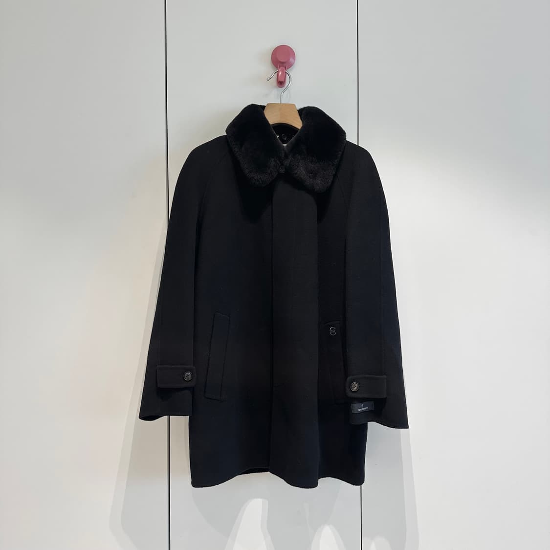 니노세루티 캐시미어 래빗퍼 코트 상품이미지1