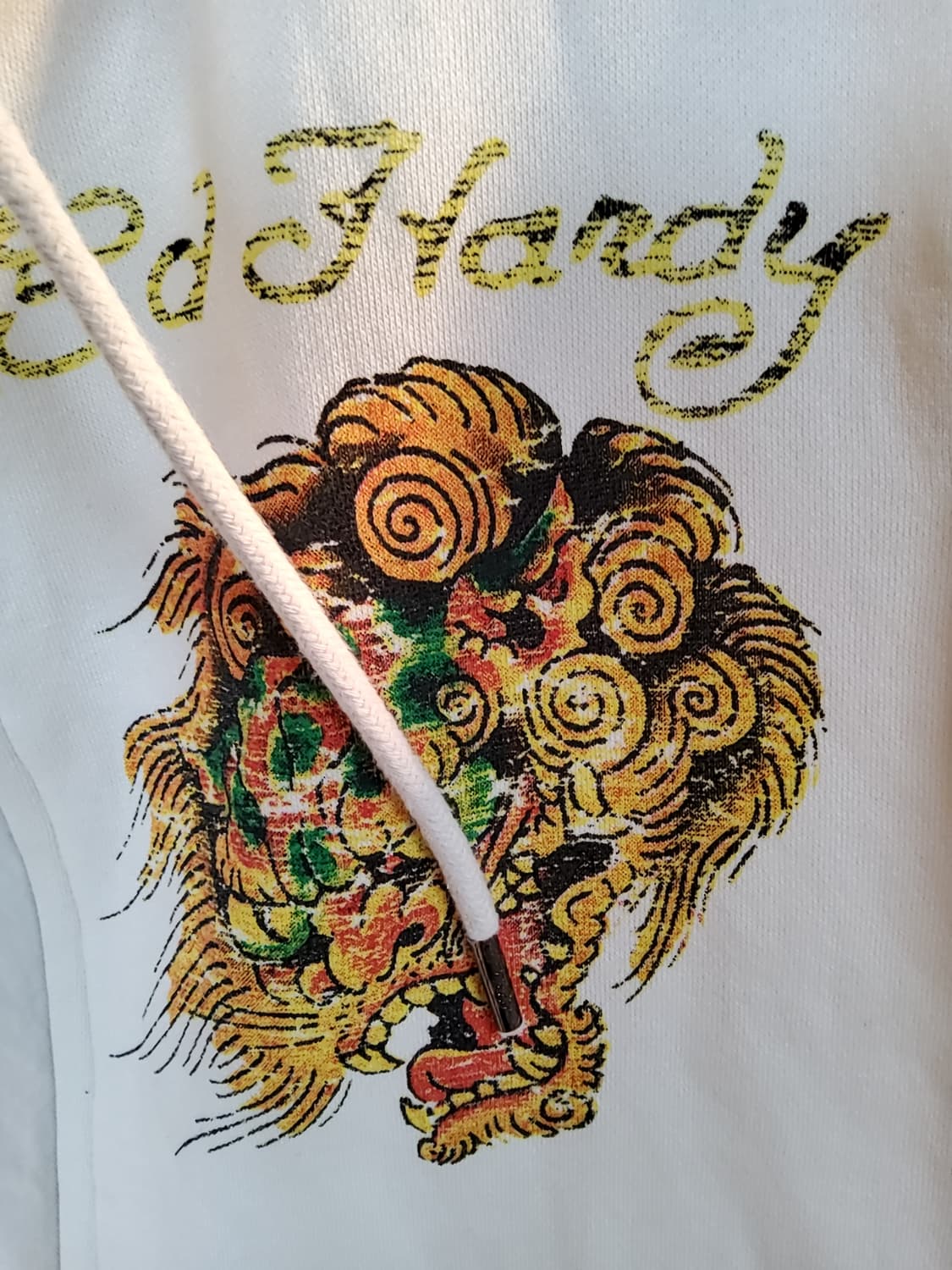 에드하디 후드집업 크림 s 상품이미지9