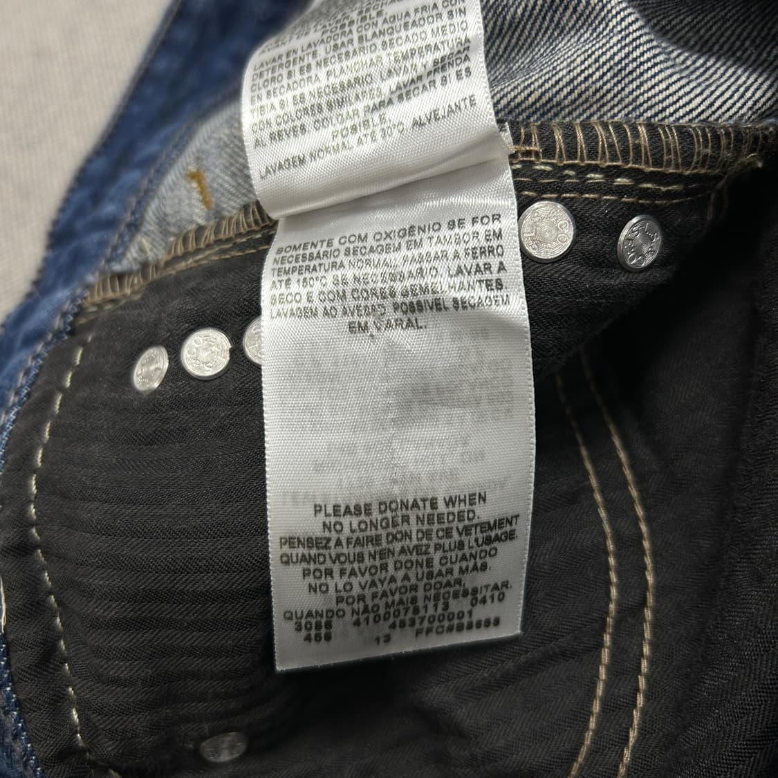 리바이스 실버탭 부츠컷 데님팬츠(34) 상품이미지6