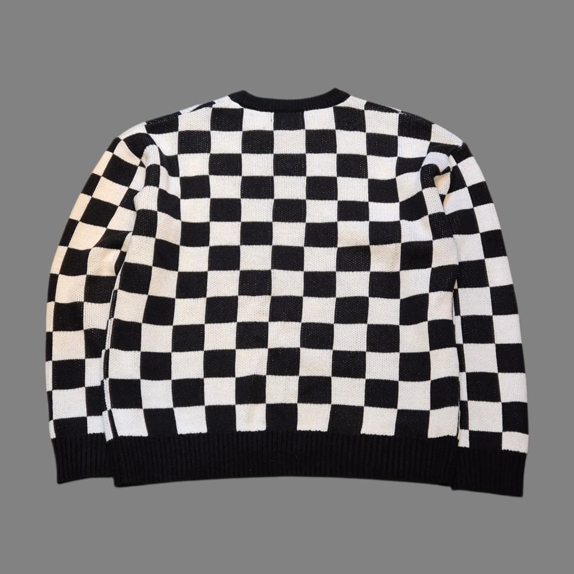 FREE 체스체크 니트 상품이미지2