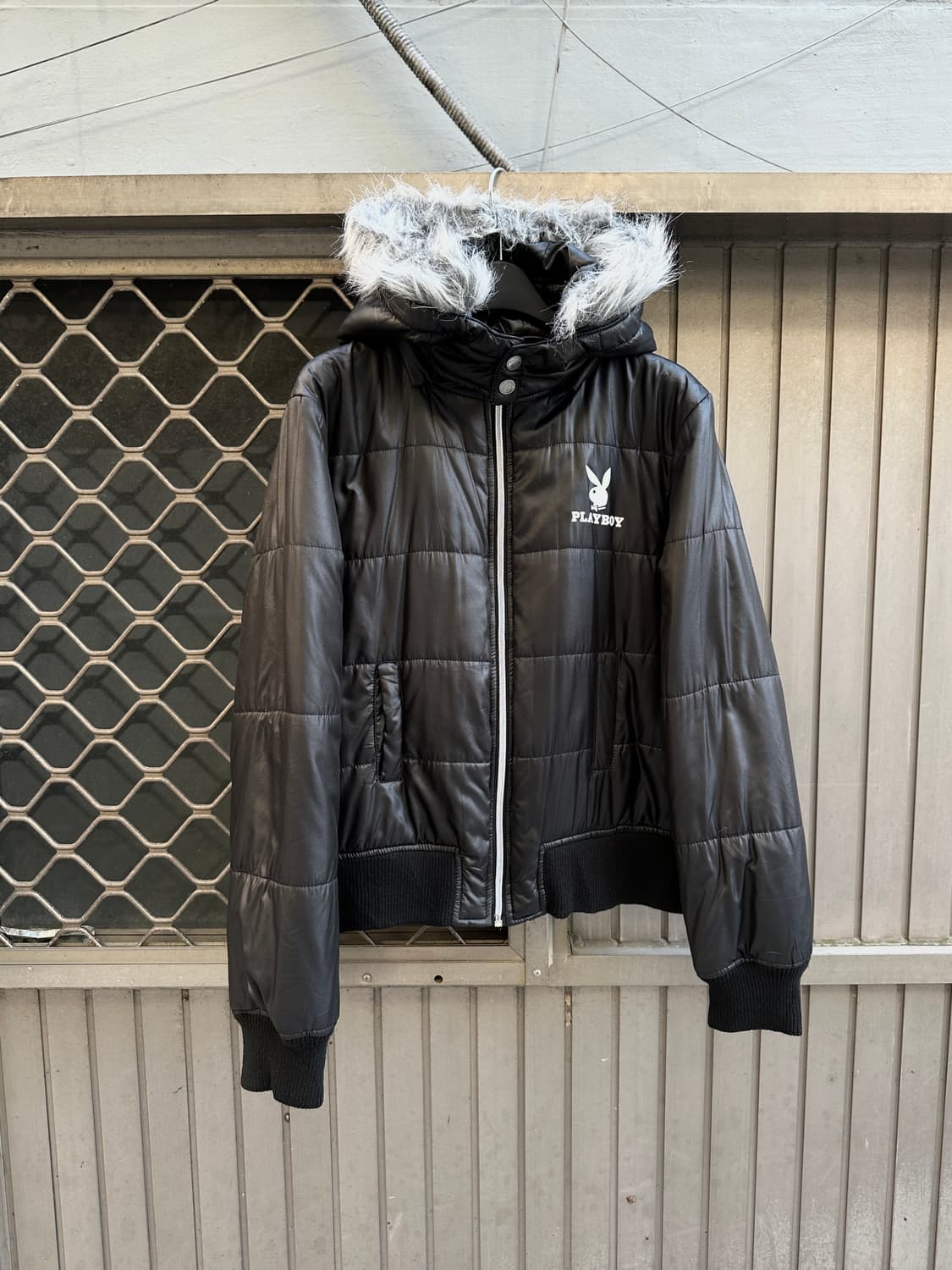 PLAYBOY fur trimming padding  상품이미지1