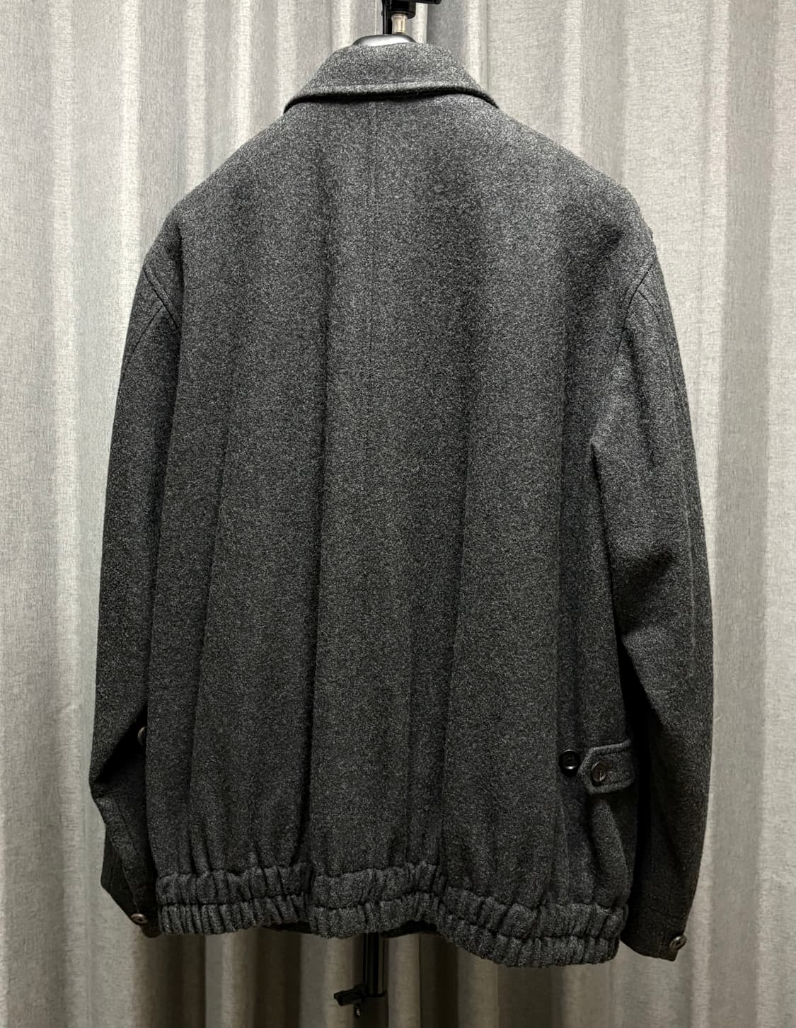 아워셀브스 멜튼 울 블루종 차콜 3사이즈 상품이미지2