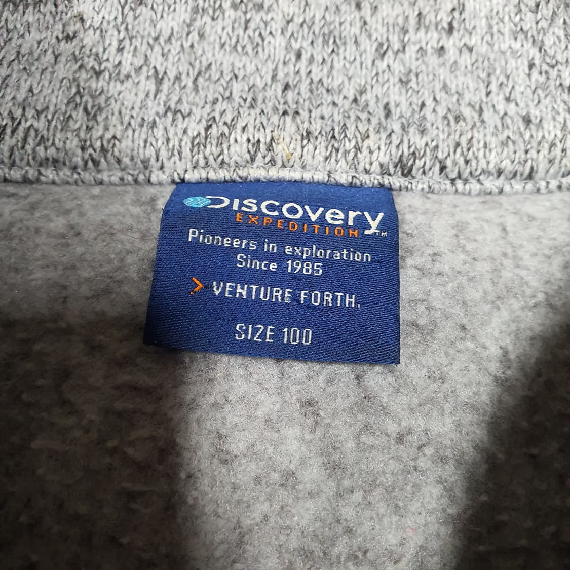 ✨ (바배) 디스커버리 포켓 기모 플리스 반집업 상품이미지3