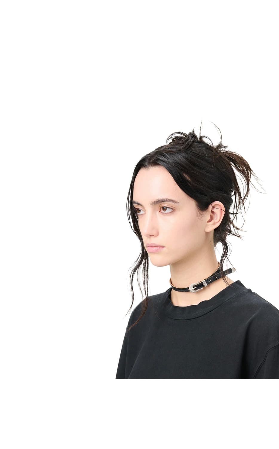 Our Legacy 카우보이 랩 어라운드 (딥 블랙 레더) 상품이미지3