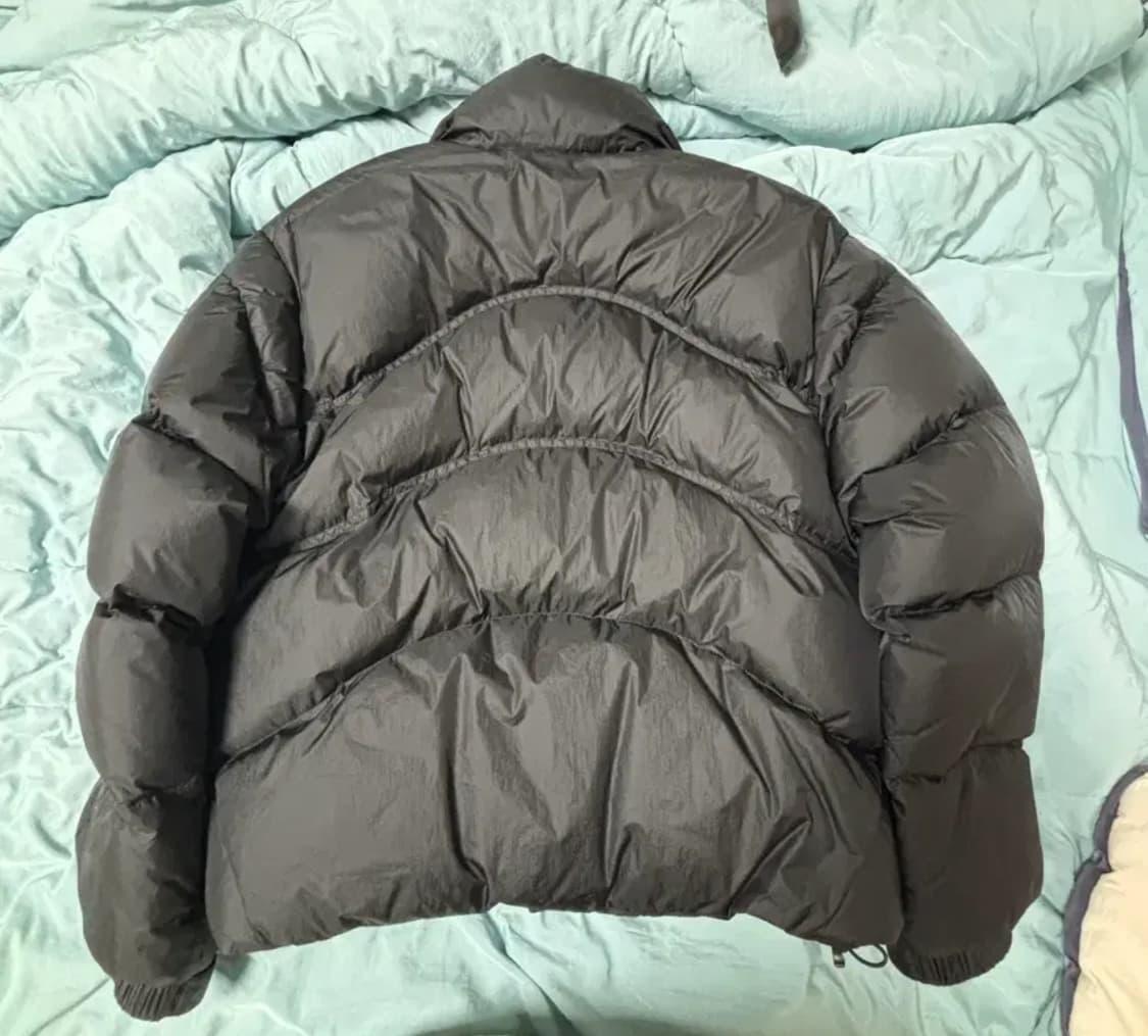 살로몬 컨투어 크롭 패딩 여성용 블랙s사이즈 상품이미지3