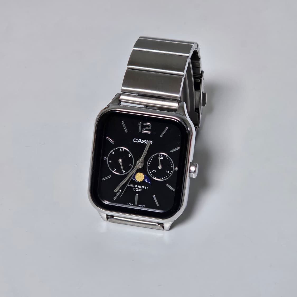 카시오 문페이즈 메탈시계 상품이미지2