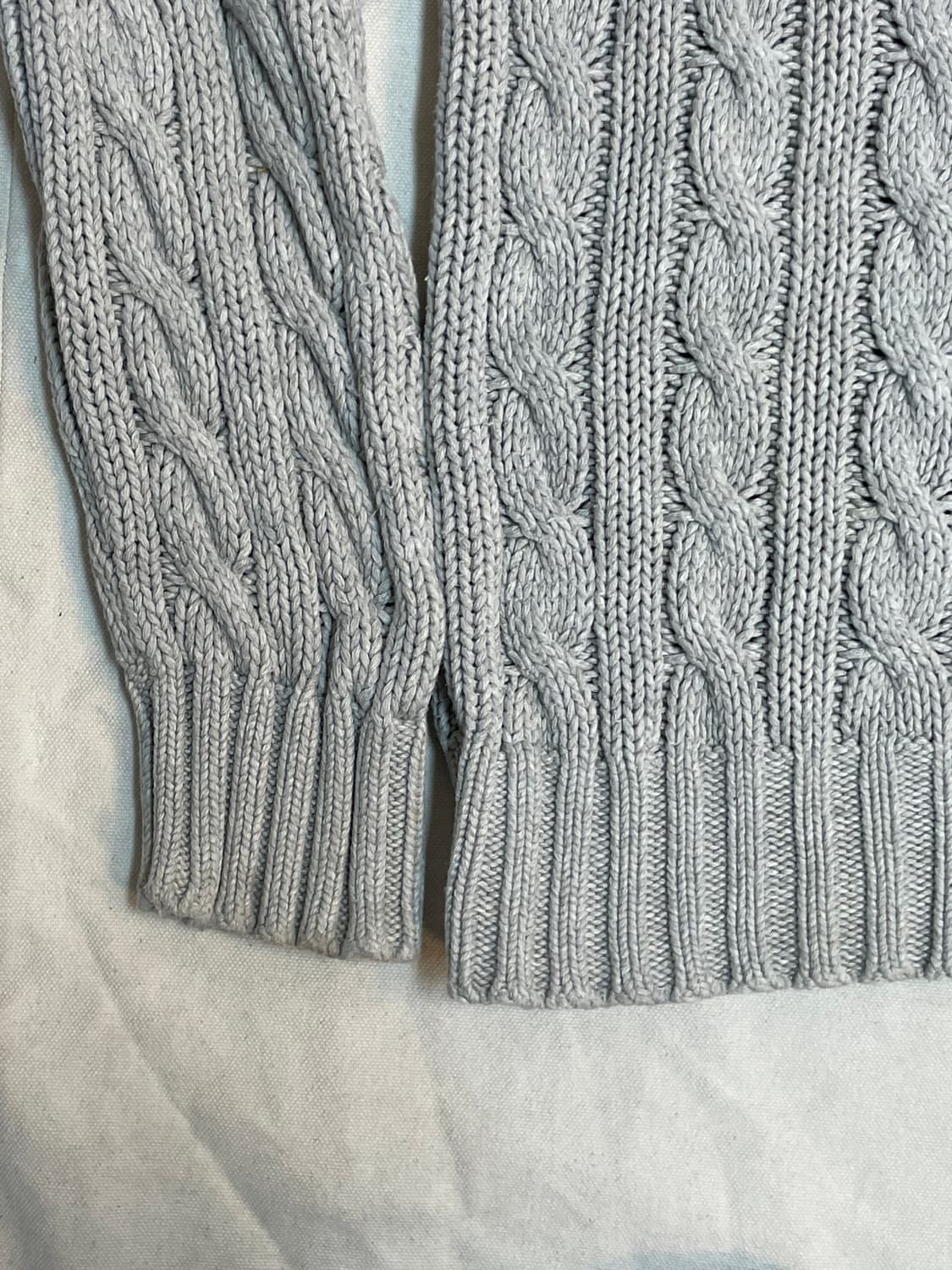 폴로 코튼 케이블니트 상품이미지3