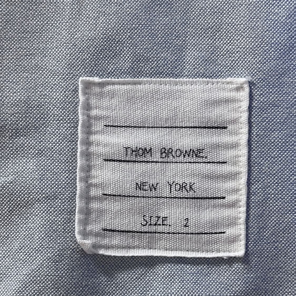 톰 브라운 10s, 패치 울 옥스포드 셔츠 상품이미지9