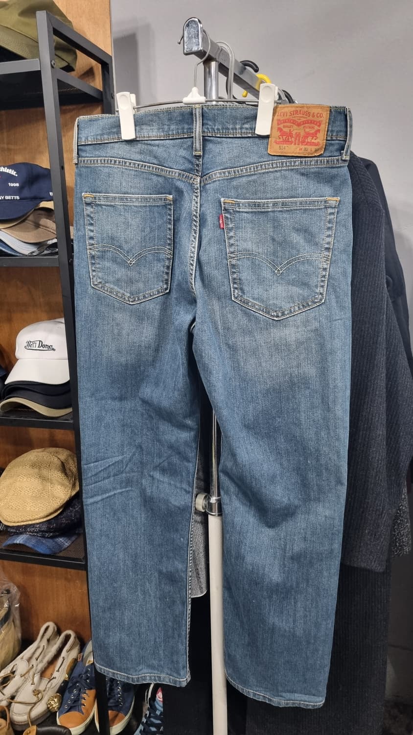 LEVI'S(514) 워싱 데님진 33size(허리반품43) 상태8 상품이미지2
