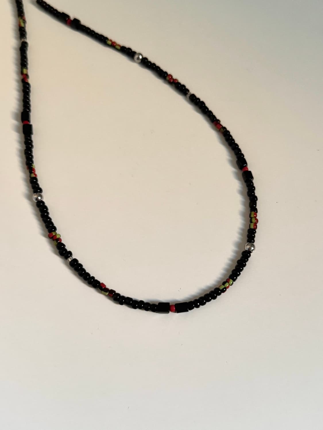 핸드메이드 비즈목걸이 상품이미지1