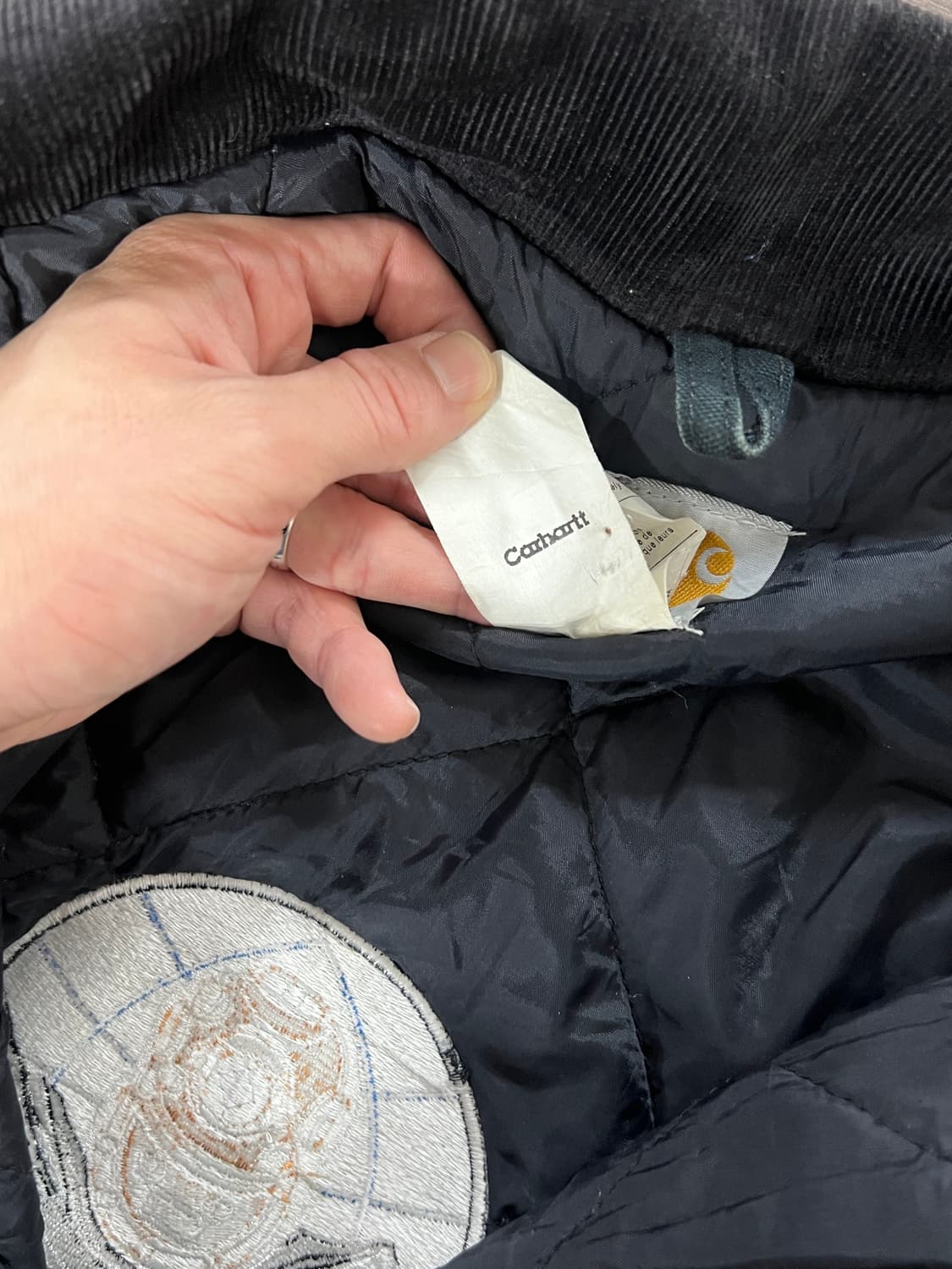 Carhartt 칼하트 C03 레귤러 패치 워크 자켓 상품이미지7