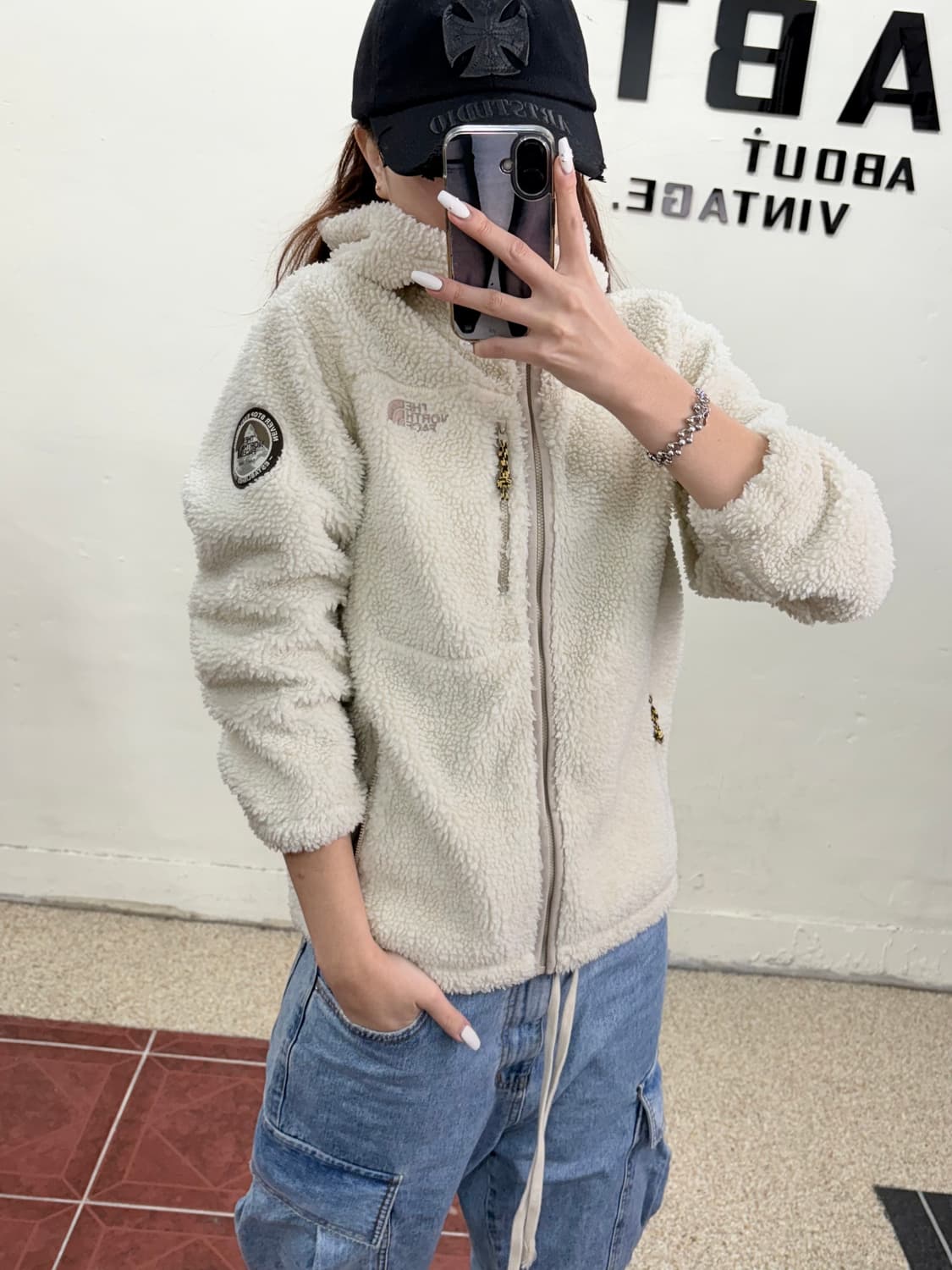 노스페이스 에코 뽀글 후리스 상품이미지1