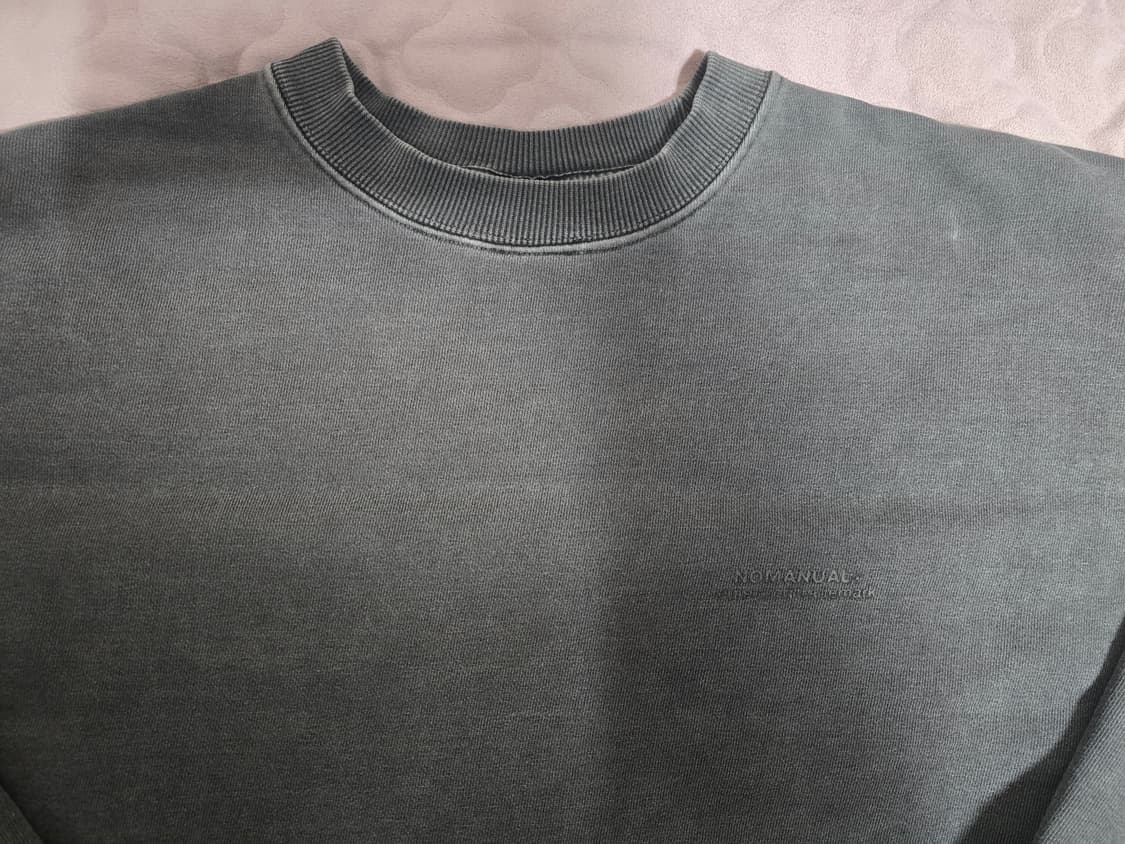 노매뉴얼 reversed TM LOGO SWEATSHIRT 
L 상품이미지5