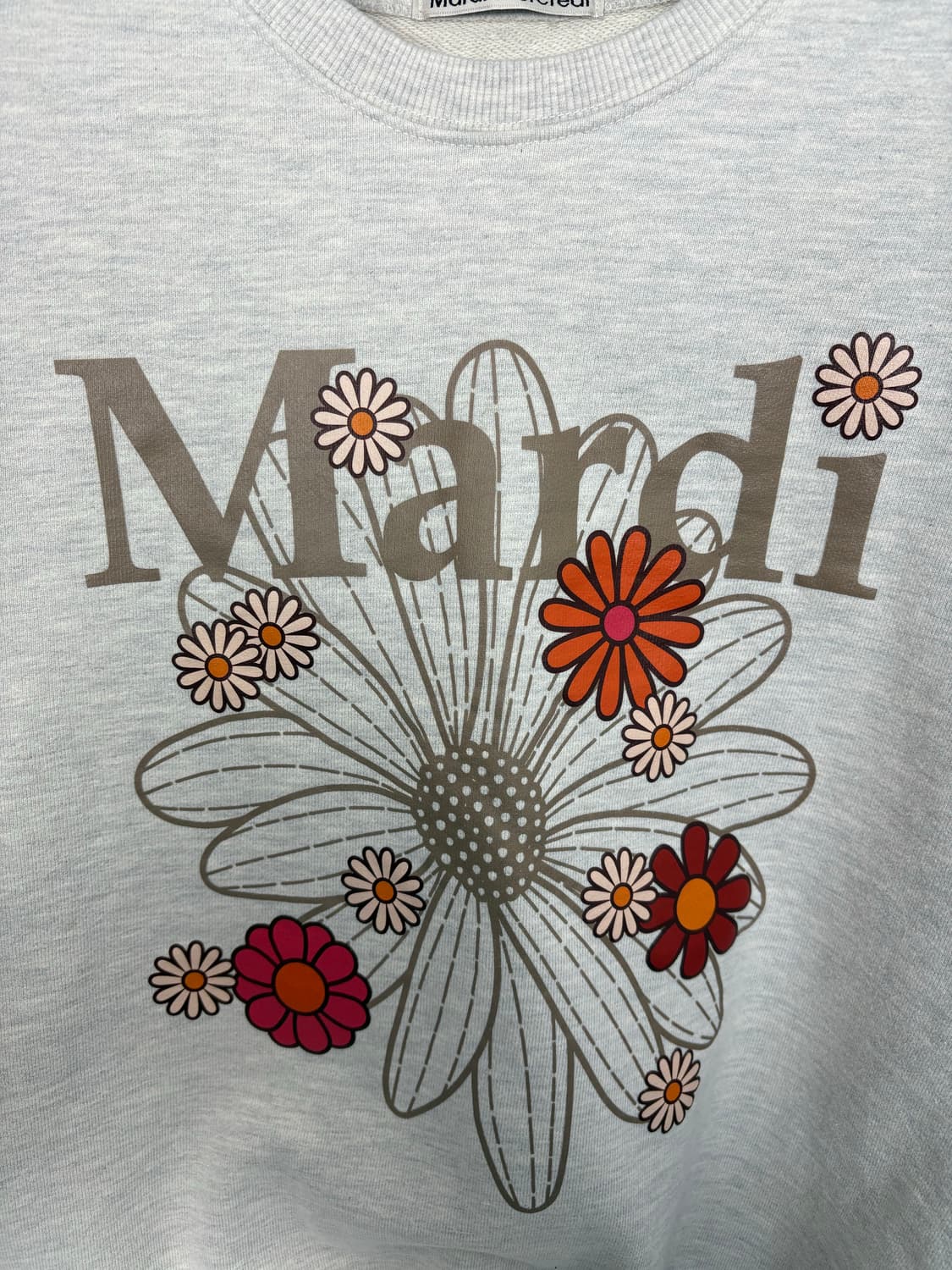 루키CK9746: 마르디 아이보리 여성 맨투맨    상품이미지7