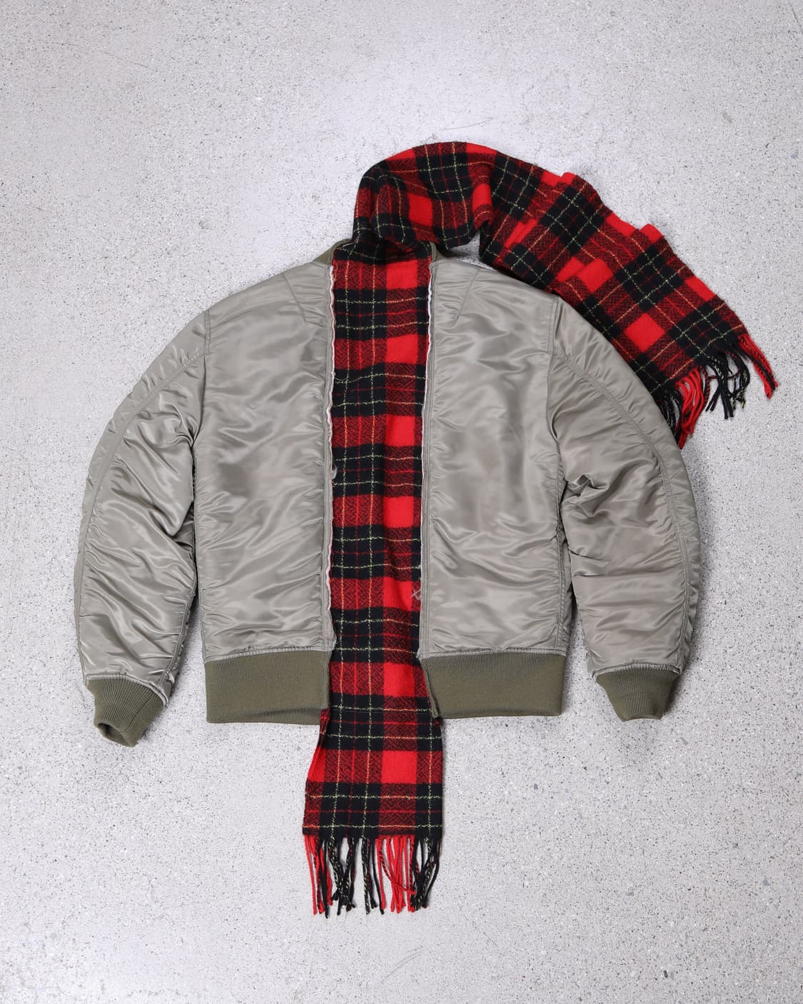 PHENOMENON FW15 Cutoff Scarf MA-1 Jacket 상품이미지6