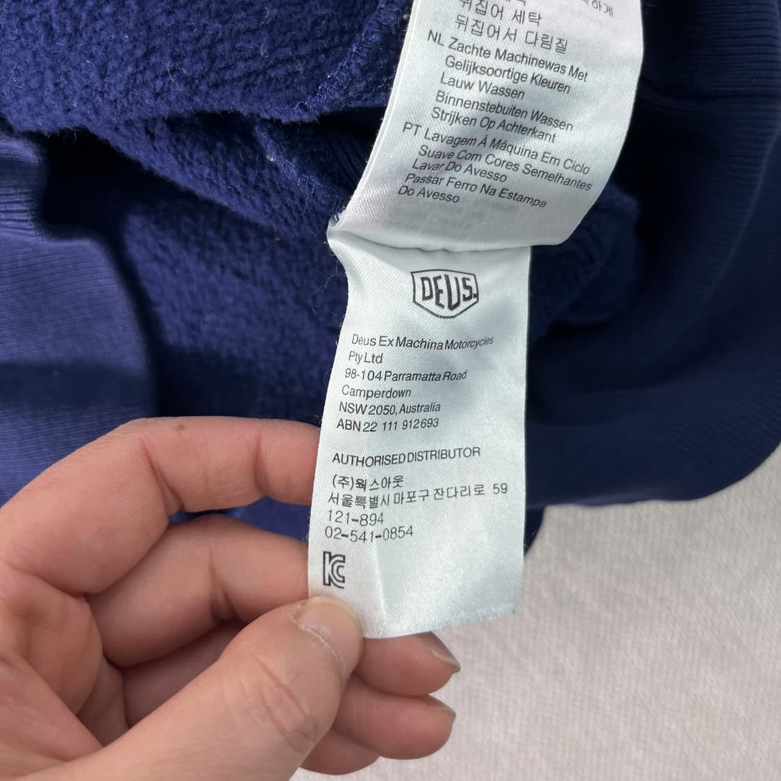 100 데우스 엑스 마키나 자수 후드티 상품이미지7