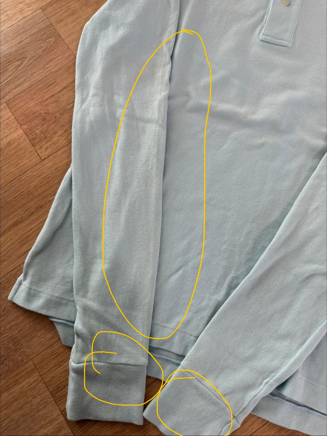 스키니 폴로 랄프로렌 여성 긴팔 카라티 M 상품이미지3