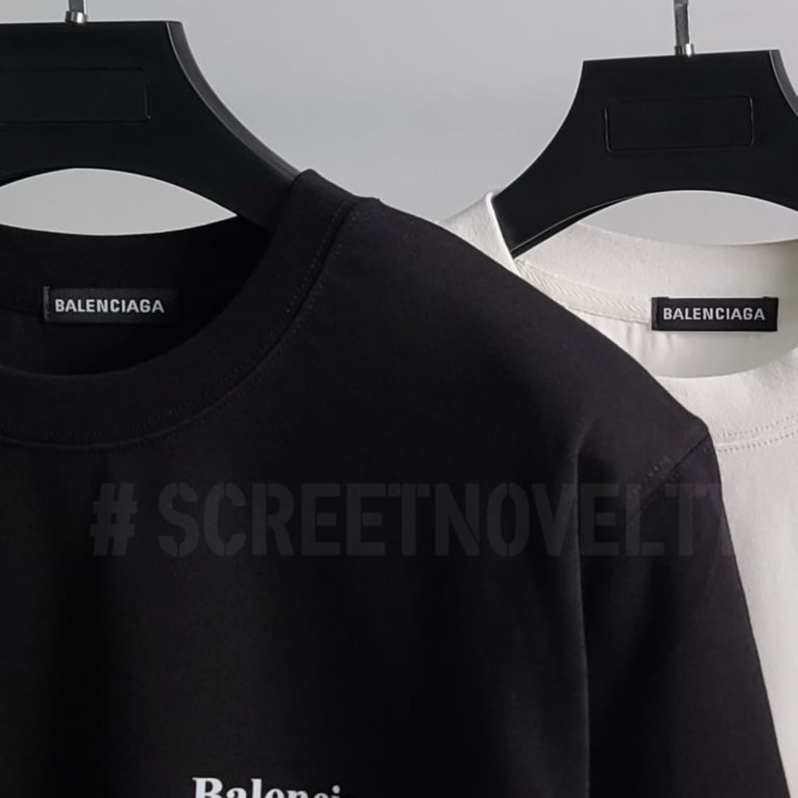 발렌시아가 레드웨이브 코튼 맨투맨 상품이미지6