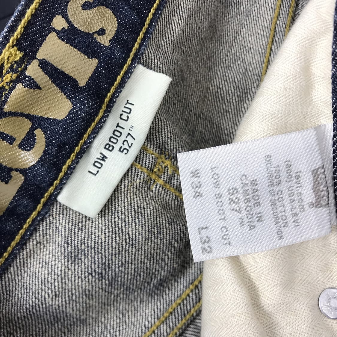 리바이스 levi's 527 로우 부츠컷 데님 청바지 남성34 상품이미지8