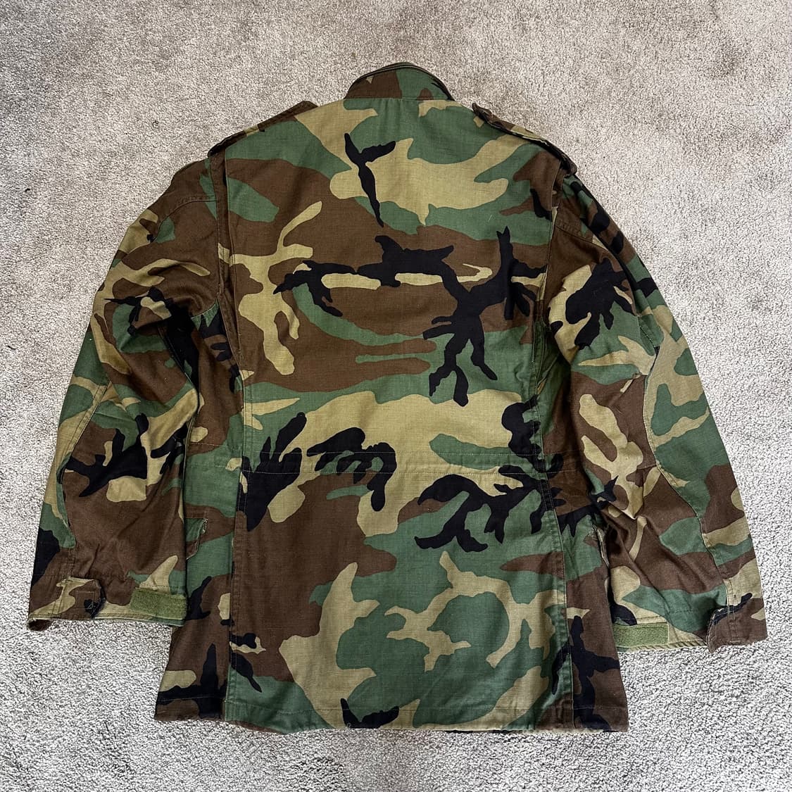 알파인더스트리 밀리터리 카모 M-65 필드 자켓L 상품이미지8