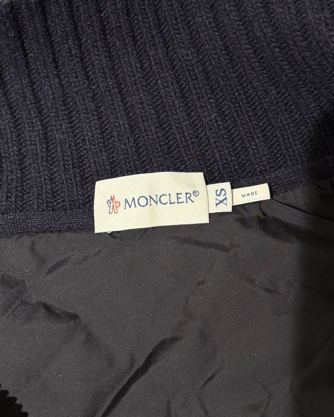 몽클레르 네이비 집업 점퍼 가디건 상품이미지7