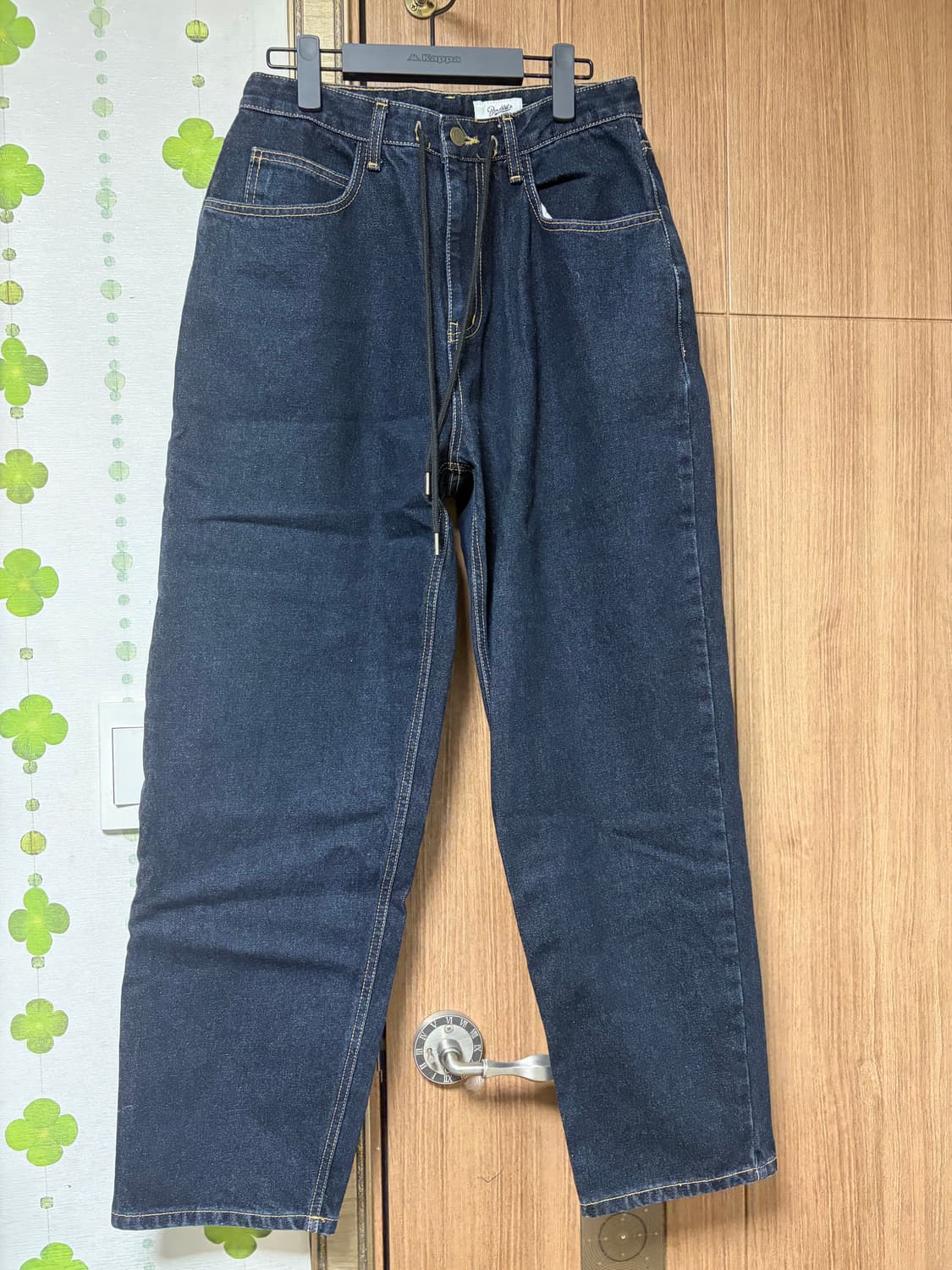 비에스래빗 데님 배기핏 청바지 상품이미지1