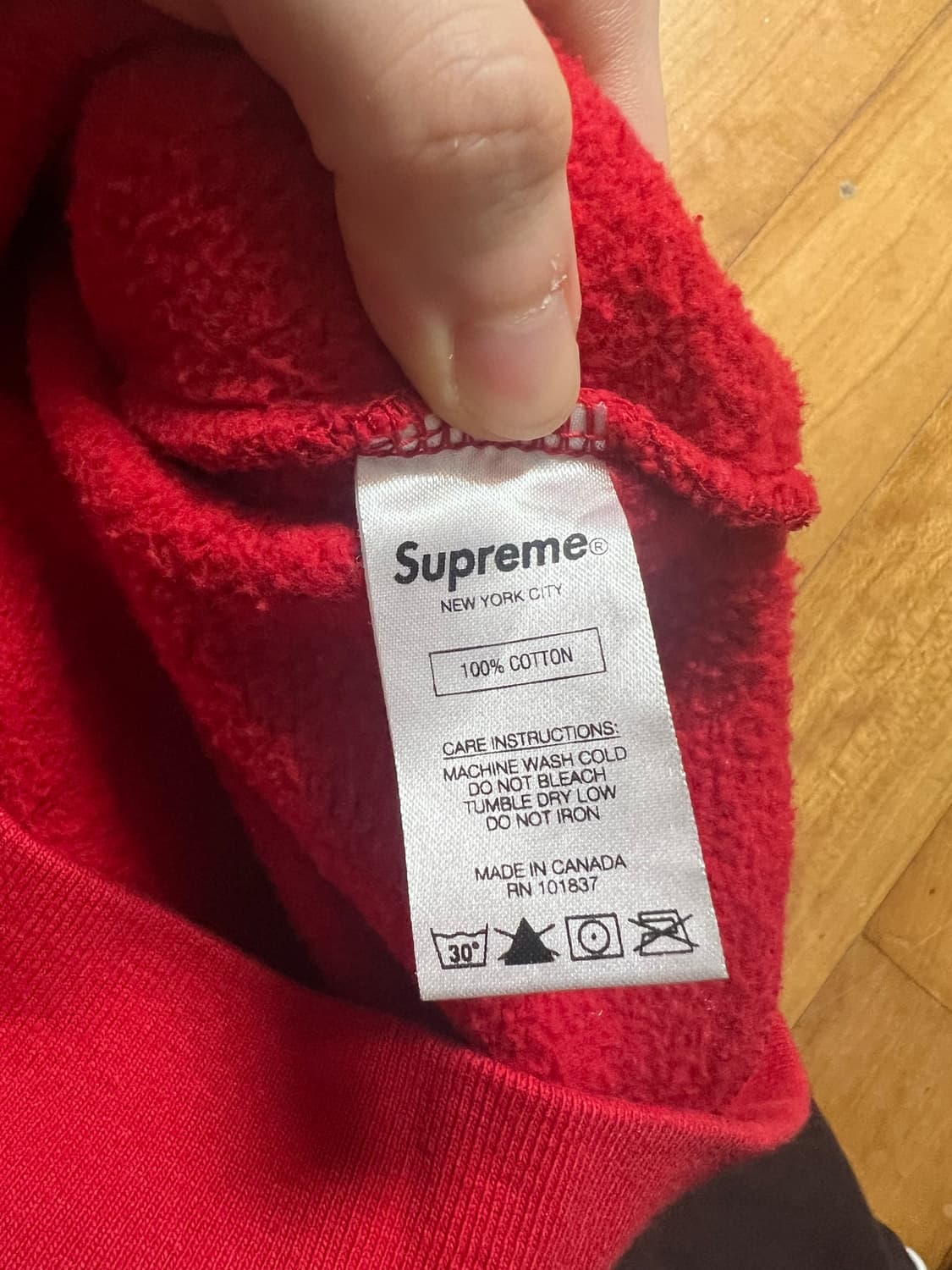 10s supreme 후드 상품이미지4
