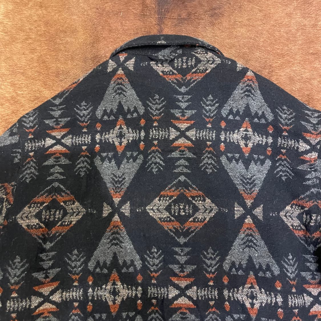 Vintage JACHS 패턴 셔츠자켓 상품이미지8