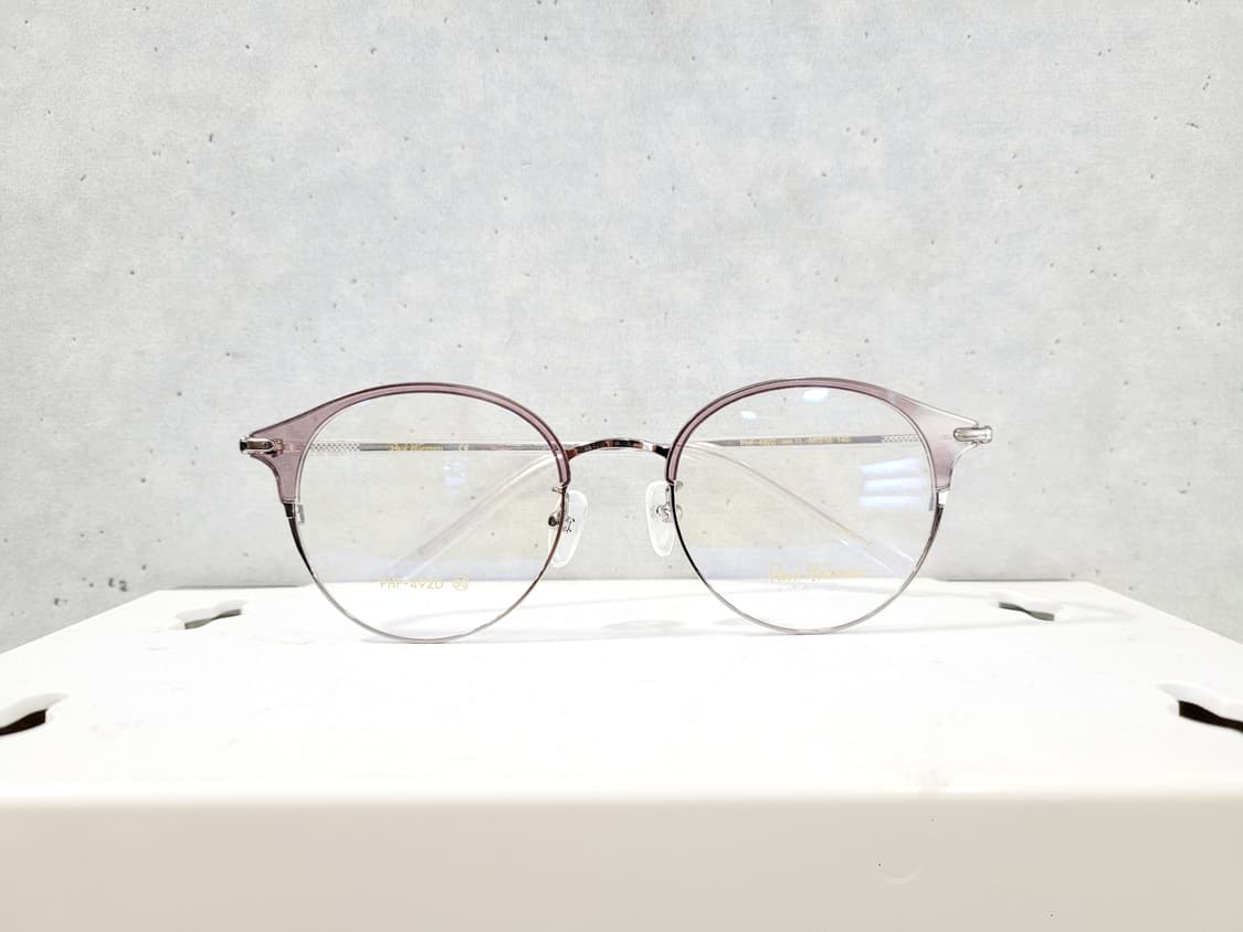 폴휴먼 안경 PHF-492D 투명그레이하금테 안경 상품이미지10