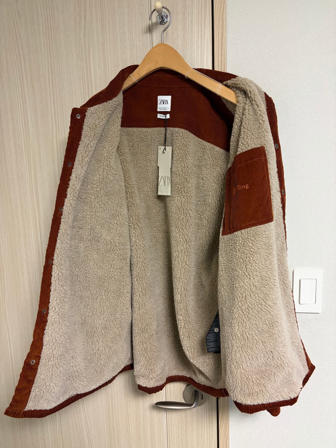 자라 코듀로이 자켓 XL 상품이미지3