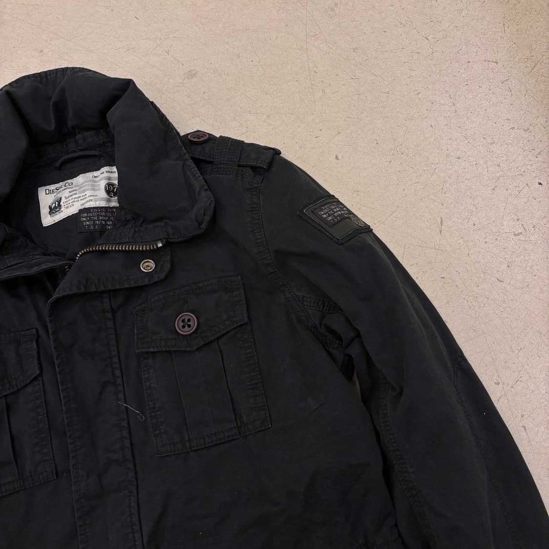 디젤 올드 야상 자켓 상품이미지2