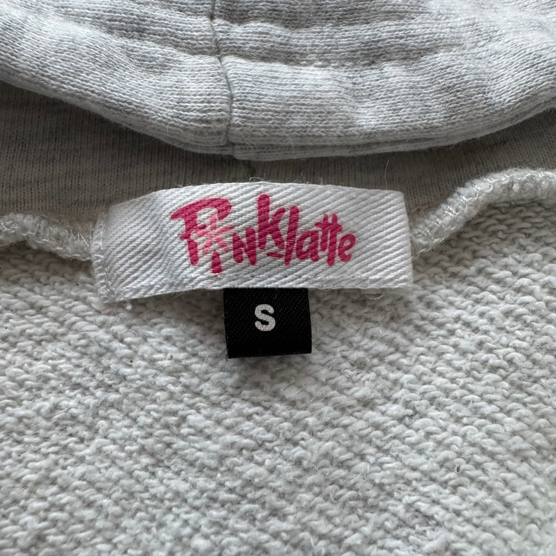 PINKLATTE 일본빈티지 y2k후드집업 러블리 노드 후드집업 S 37 상품이미지5