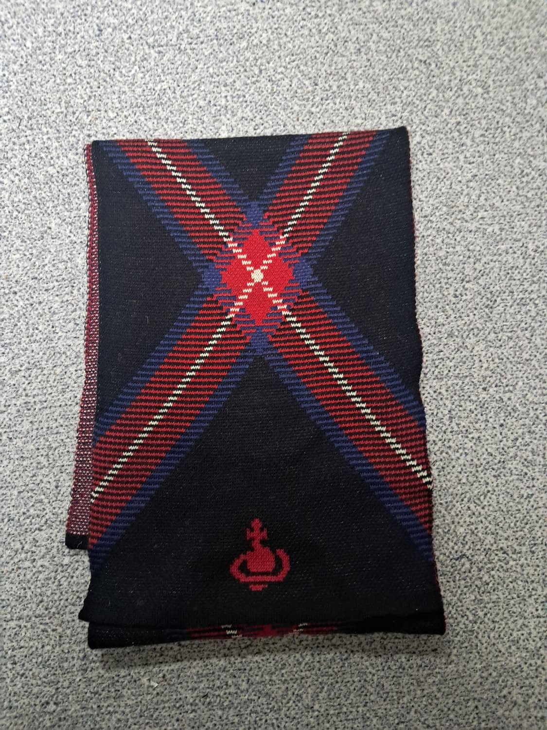 비비안웨스트우드 체크울목도리 상품이미지1