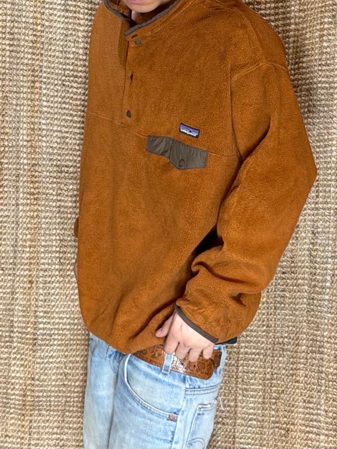 파타고니아 신칠라 브라운 L 상품이미지2